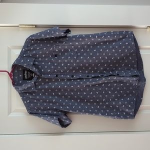 Harry Potter Hogwarts House button down shirt